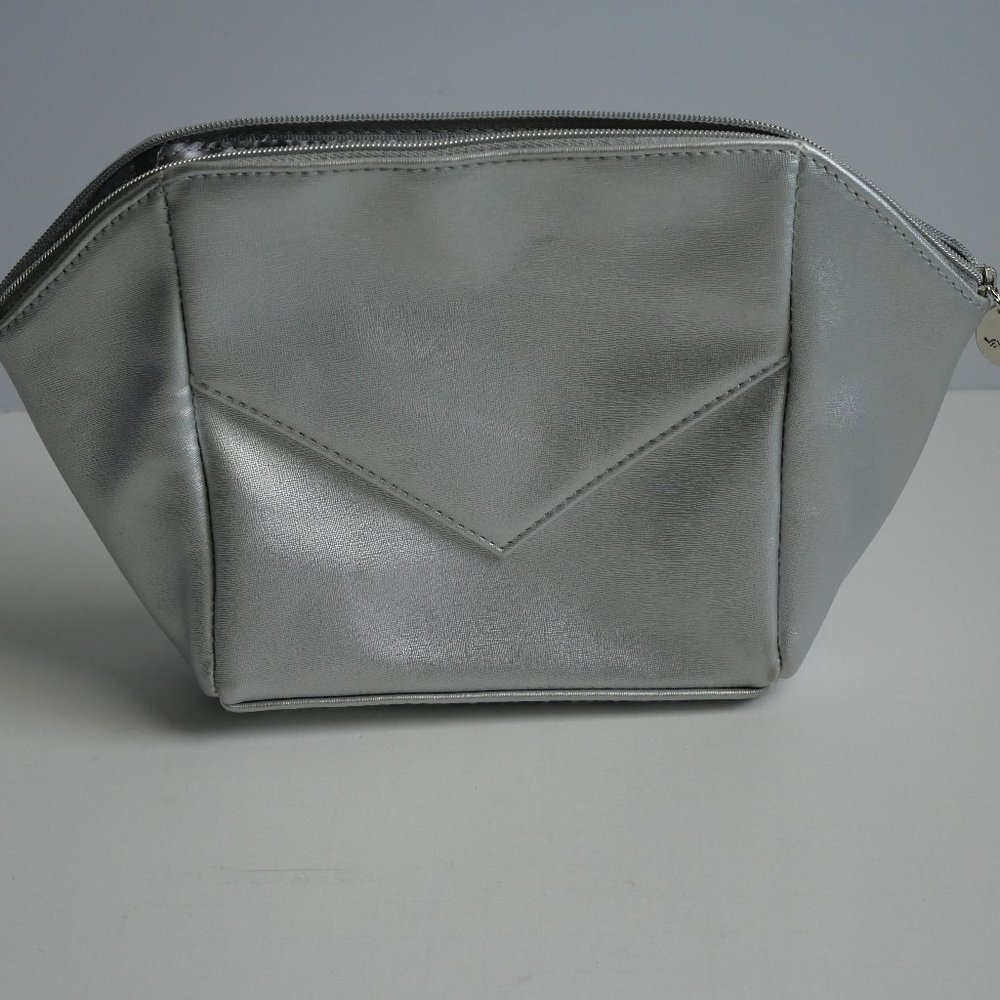 La prairie Cosmetic Bag Silver